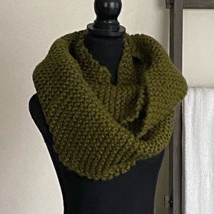 Handmade knit scarf